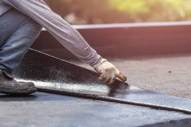 Professional Basement Waterproofing technician working in Lansing, IL